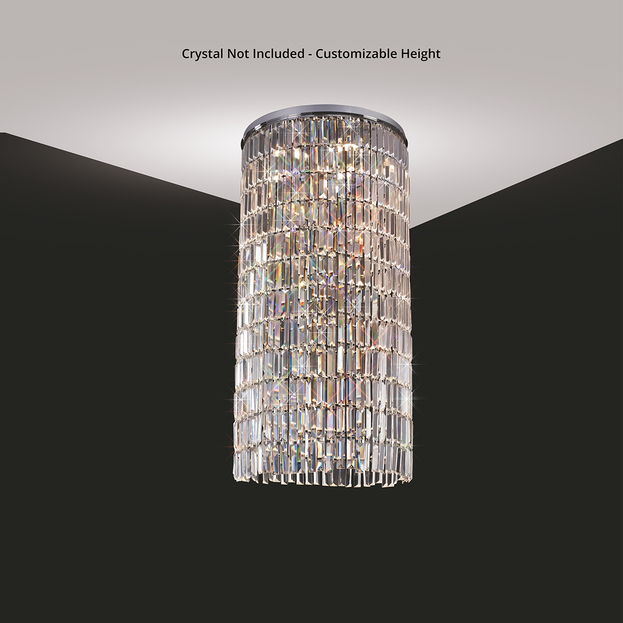 Torre Crystal Floor Lamps Diyas Designer Floor Lamps 